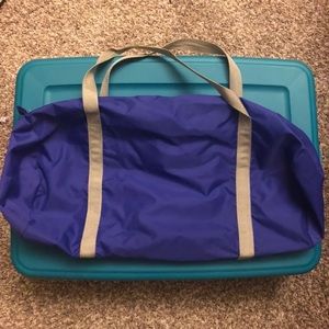 american apparel varsity duffle bag